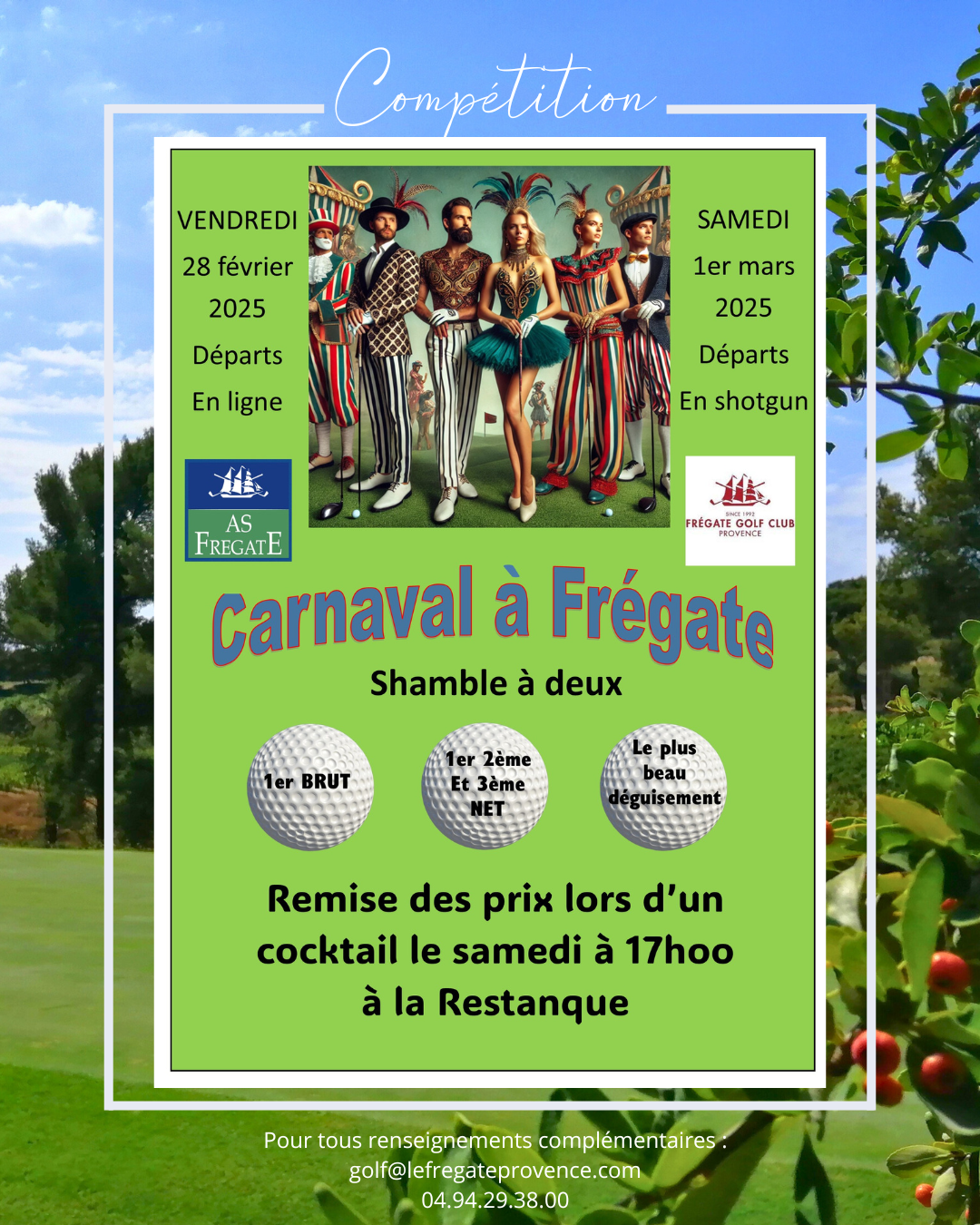 Compétition"Carnaval à Frégate"